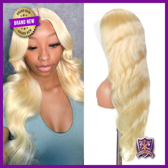 30 Inch Human Hair Lace Front Wig 250% Density Body Wave Pre Plucked main image 4